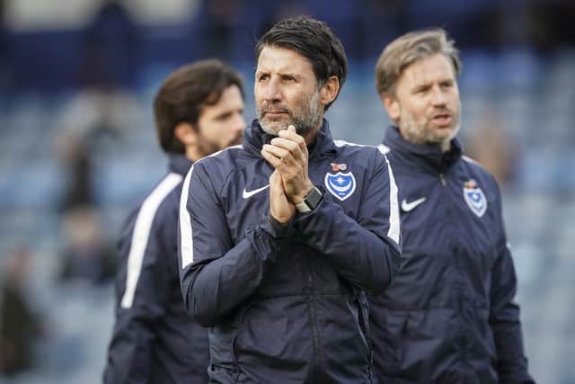 Former Pompey manager Guy Whittingham has admitted something’s wrong with the club at present following the Blues’ narrow victory against non-league Harrow Borough.   Picture: Jason Brown/ProSportsImages