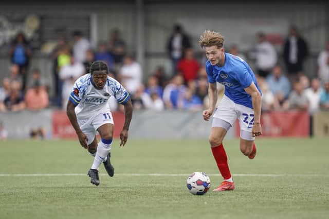 Liam Vincent caught the eye with a goal and all-round performance a 45-minute outing against the Hawks on Saturday. Picture: Jason Brown/ProSportsImages