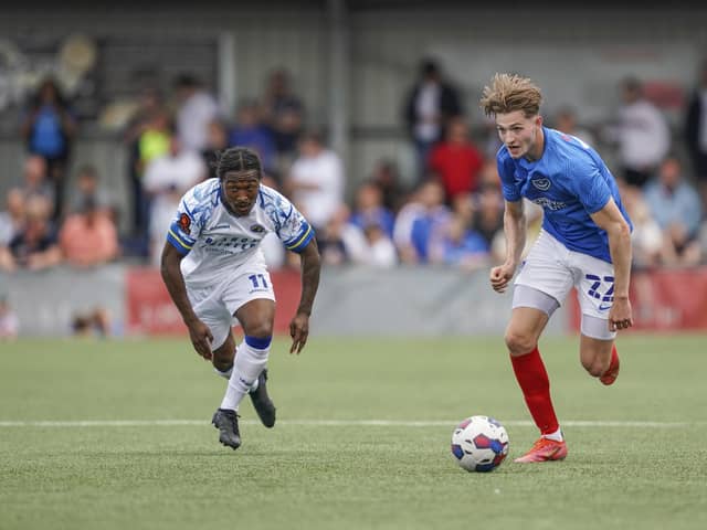 Liam Vincent caught the eye with a goal and all-round performance a 45-minute outing against the Hawks on Saturday. Picture: Jason Brown/ProSportsImages
