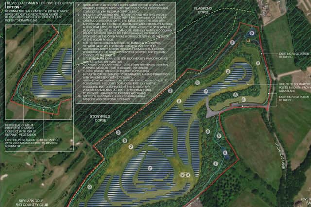 Funtley Refuse Tip illustrative masterplan. Image: SLR Consulting LTD/Hampshire County Council