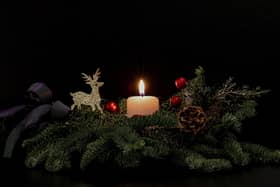 Advent wreaths and candles are also used to count down to Christmas Day.