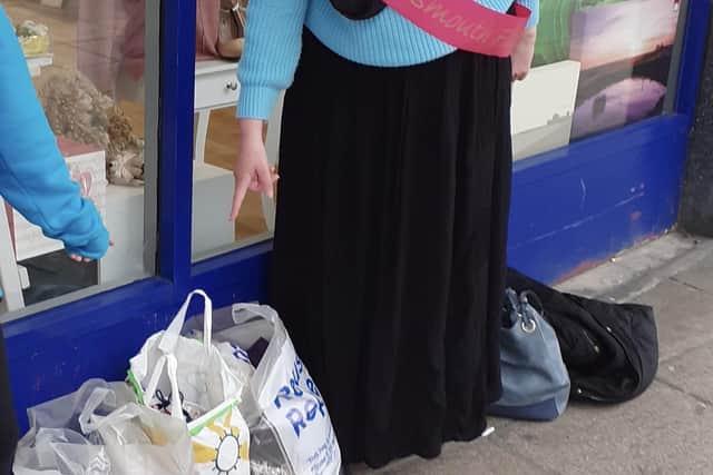 As Ms Portsmouth Flawless, Stella is taking part in various charitable works.