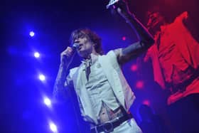 Justin Hawkins of The Darkness at Portsmouth Guildhall, March 25, 2025. Picture by Paul Windsor