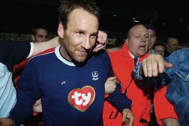Paul Merson skippered Pompey to the Premier League for the first time in the club's history. Picture: Mike Hewitt/Getty Images