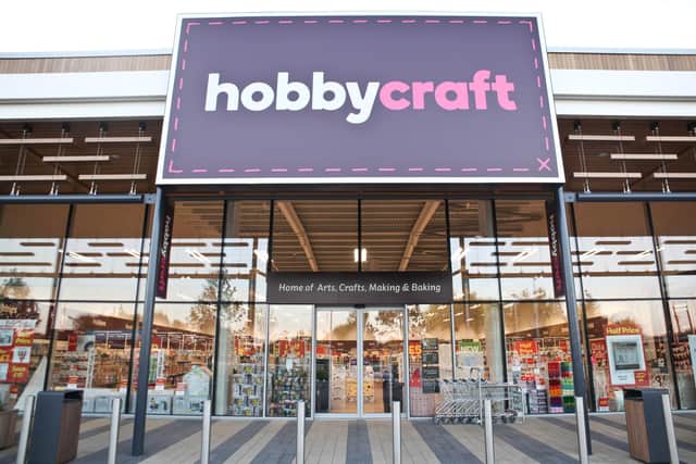 A Hobbycraft store. Picture: PA 