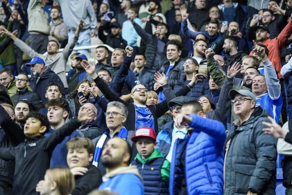 Pompey's average away attendance this season in League One is 1,739