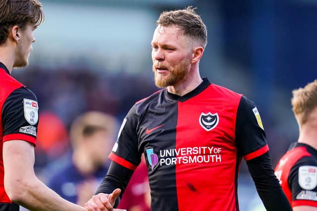 Aiden O'Brien joined Pompey from Sunderland in January