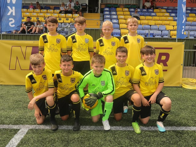Waltham Wolves Dragons U12s at the Havant and Waterlooville Summer Tournament. Picture: Dave Haines