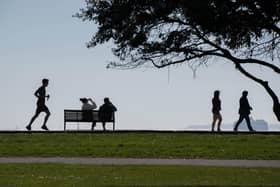 Social distancing in Southsea has been a challenge for many residents. Picture: Habibur Rahman