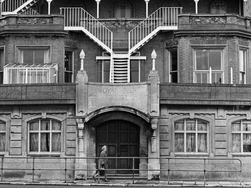 Royal Pier Hotel, Southsea, in 1968. The News PP1503
