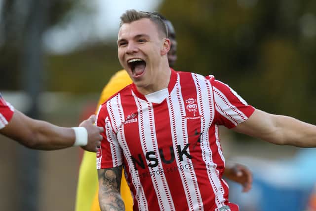 Former Lincoln winger Harry Anderson has joined Bristol Rovers on a free transfer.  Picture:  Pete Norton/Getty Images