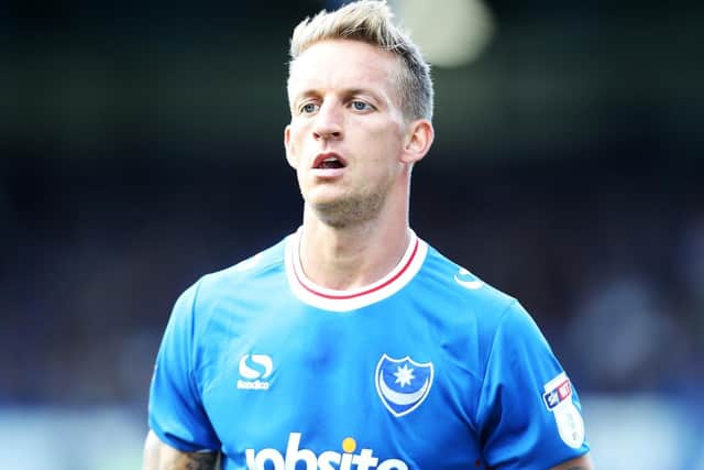 Pompey League Two title winner Carl Baker is still going strong - at the age of 38. Picture: Joe Pepler