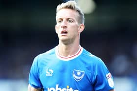 Pompey League Two title winner Carl Baker is still going strong - at the age of 38. Picture: Joe Pepler