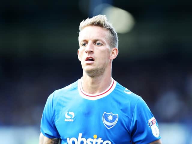 Pompey League Two title winner Carl Baker is still going strong - at the age of 38. Picture: Joe Pepler