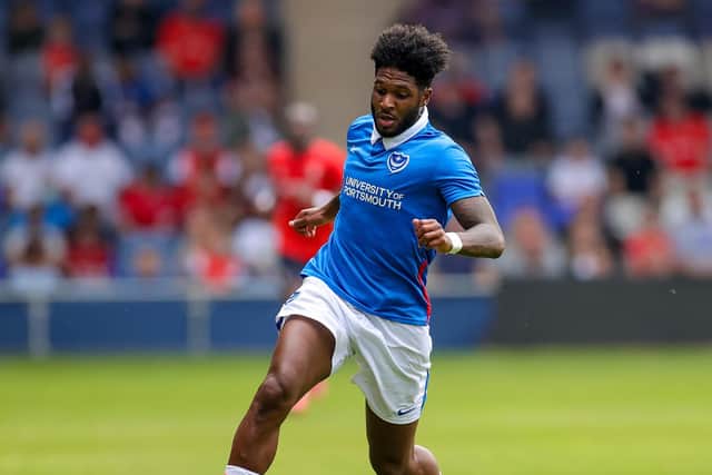 Ellis Harrison has not been named in the Pompey match-day squad for today's trip to Fleetwood