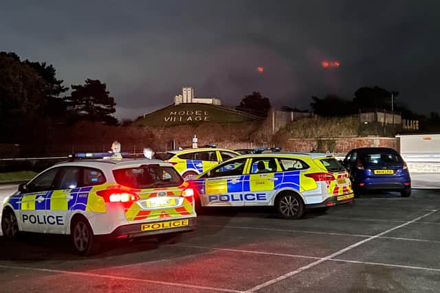 Police attended the incident at the Canoe Lake Car Park on Tuesday evening.