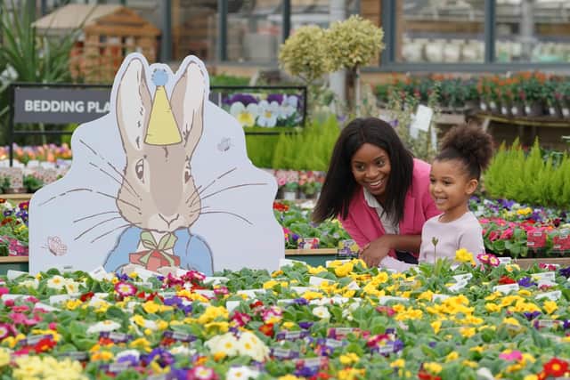 Dobbies in Havant will be hosting a free sustainable workshop on Sunday, June 5, especially created for kids in celebration of Peter Rabbit’s 120th birthday. Picture: Stewart Attwood