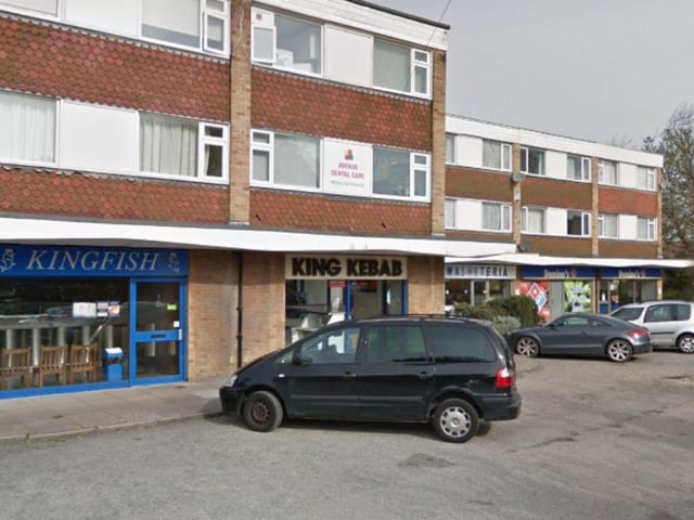 King Kebab And Pizza at 18 The Avenue, Gosport; rated five on June 3