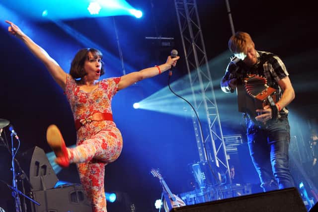 Skinny Lister at Wickham Festival on Friday August 7, 2022. Picture by Paul Windsor