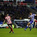 Andy Rinomhota shoots during Reading's FA Cup tie with Sheffield United last season. Photo by Dan Istitene/Getty Images.