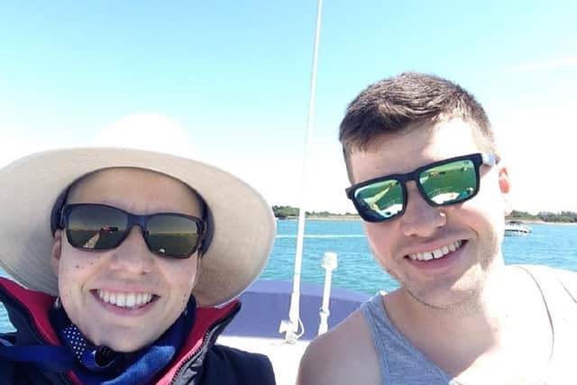 Kate Corney and her brother Sam Picture: University Hospital Southampton/PA Wire