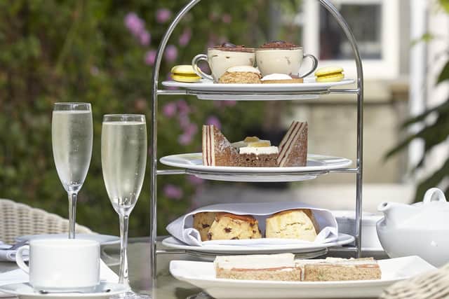 Cheryl and Matt enjoyed afternoon tea rather than a raucous birthday bash