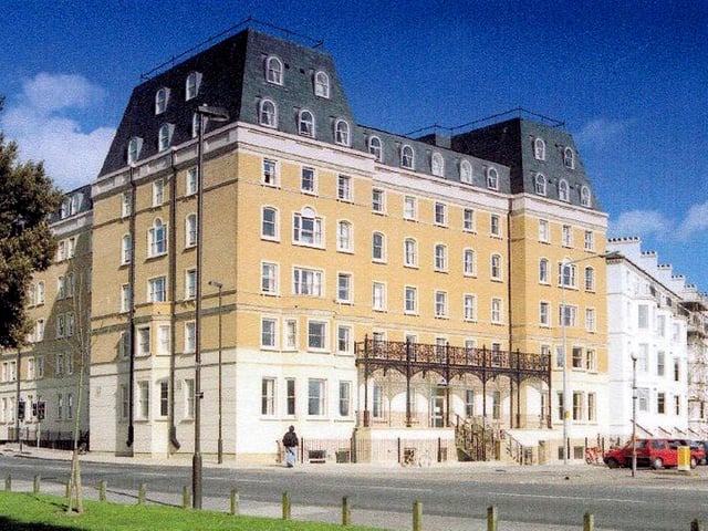 Portsmouth University's Rees Hall, formerly the Pier Hotel, on the corner of Southsea Terrace and Bellevue Terrace, Southsea. Picture: Courtesy of Shirley Alton