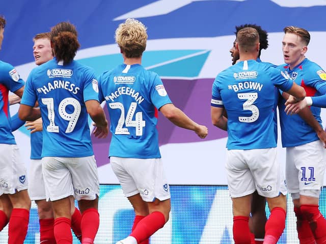 Covers have stepped down as Pompey's 'back of shirt' sponsor