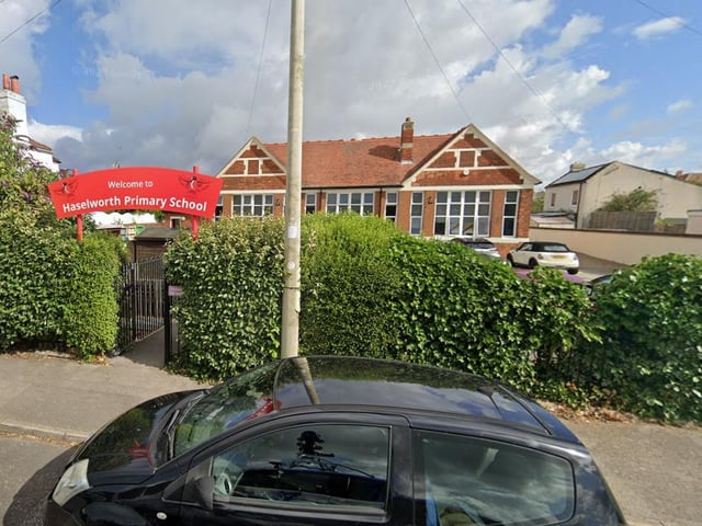 Haselworth County Primary School had 40 per cent of pupils meeting expected standards for reading, writing and maths. The average score in reading was 103 and in maths it was 101.