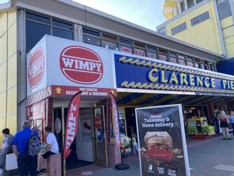 Before McDonald's there was Wimpy. And if you've ever been down to the seafront, you might have spotted the still open Wimpy at Clarence Pier.