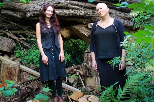 Miranda Sykes, right, and Hannah Martin, who will be playing at The Square Tower, Old Portsmouth in Setpember 2021.
