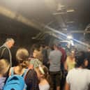 Eurotunnel passengers travel chaos after a train broke down down beneath the English Channel. Photo credit: SJF Dudsy/Twitter/PA Wire