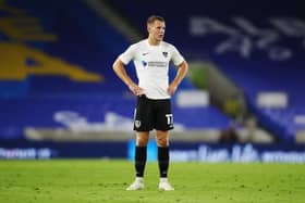 Bryn Morris made 28 appearances and scored once during his time at Pompey. Now he has joined Burton. Picture: Joe Pepler