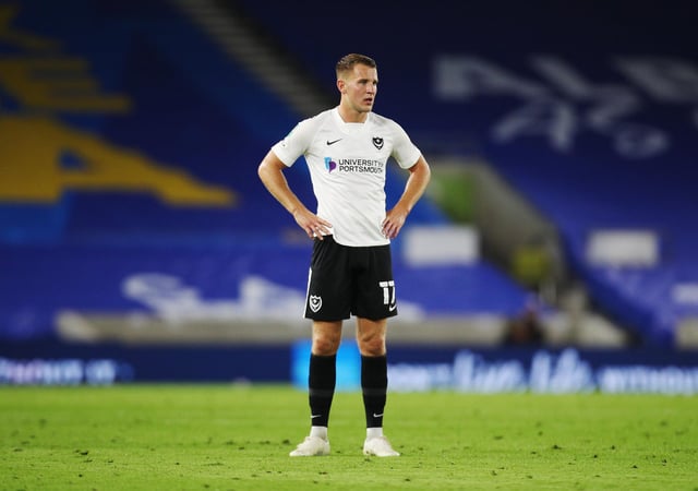 Bryn Morris made 28 appearances and scored once during his time at Pompey. Now he has joined Burton. Picture: Joe Pepler