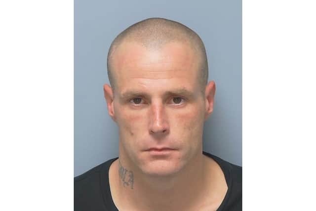 A man has been sentenced to more than four and a half years in prison for two burglaries. Joseph Doyle, 34, of no fixed abode, appeared at Portsmouth Crown Court and was sentenced to a total of 57 months. The sentence relates to two incidents, one at an address on White Hart Road and the second at the Vodafone store on Commercial Road.
Picture: Hampshire police