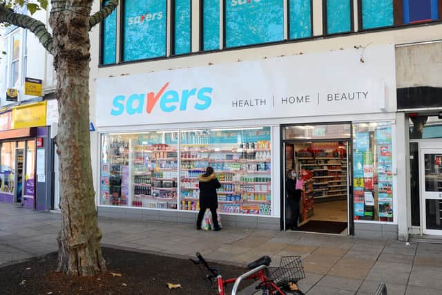 Savers in Commerical Road, Portsmouth. Picture: Sarah Standing (051120-7666)