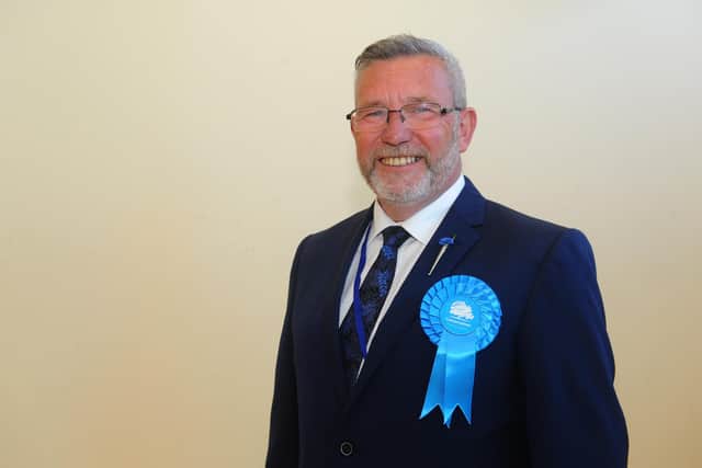 Conservative Gosport borough councillor John Gledhill, who represents Lee West 
Picture: Sarah Standing (060522-3453)