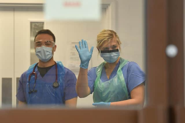 Questions have been raised about the supply of PPE. Picture: Jacob King/PA Wire