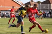 Joe Briggs (left) is among the many former Moneyfields players now at AFC Portchester. Picture: Chris Moorhouse