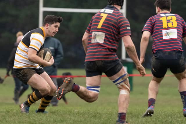 Robert Lamberton played his final game for Portsmouth in their defeat at Reeds Weybridge. Picture: Keith Woodland