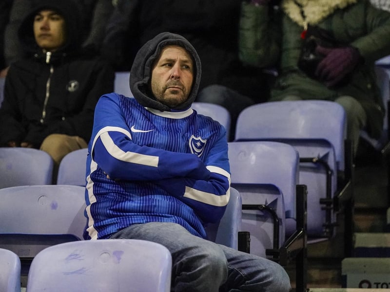 Many Pompey fans were at their defiant best against Blackpool - here's what our photographer Jason Brown captured of the day's events at Fratton Park.