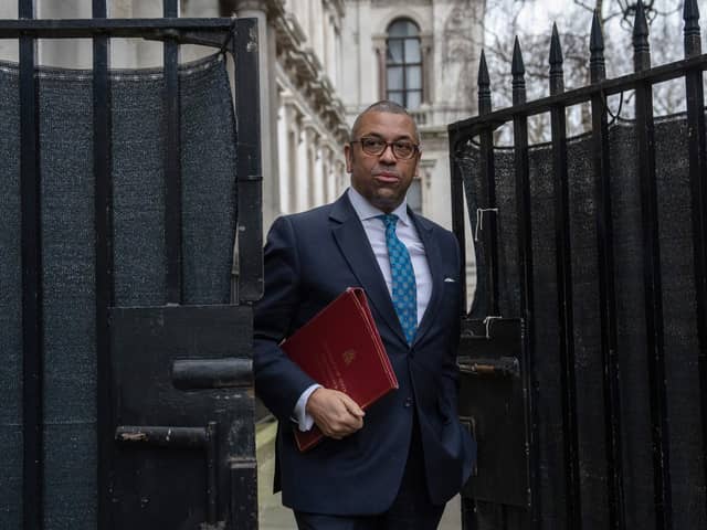 Foreign secretary James Cleverly Picture: Carl Court/Getty Images.