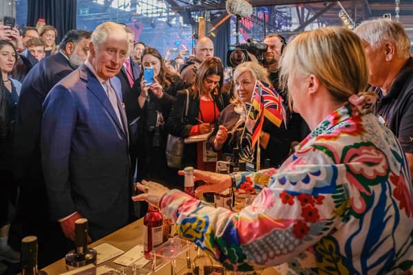 Yarty Cordial founders, Jayne and David Mugridge, had the opportunity to meet the King. 
Picture credit: Till Budde