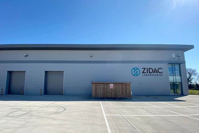 Zidac Laboratories at Merlin Park, Airport Service Road, Portsmouth