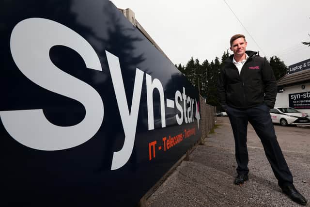 MD Giles Cleverley of Syn-star
Picture: Chris Moorhouse   (jpns 181021-30)