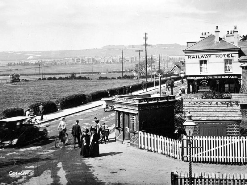 Cosham Raiway looking NorthLooking north from Cosham railway station towards the Military Hospital and Fort WidleyPicture: Costen.co.uk