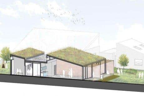 An artist's impression of an extension at the Flying Bull Academy in Portsmouth which would house three new specialised classrooms and therapy and sensory rooms - more than doubling its special needs capacity
Picture submitted September 2021