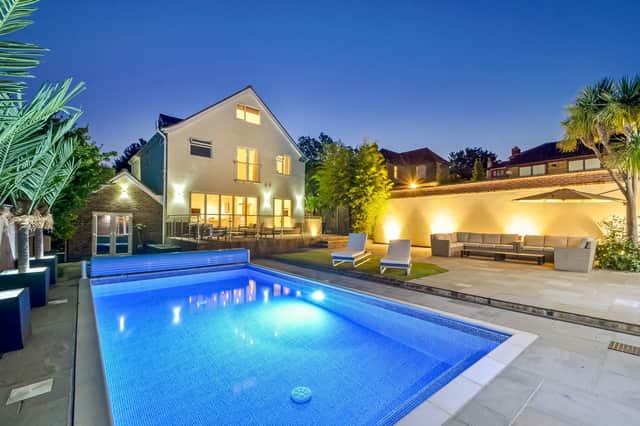 This four-bedroom detached house in Drayton Lane, Drayton is on the market for £1.195m. It is listed by Fine and Country.