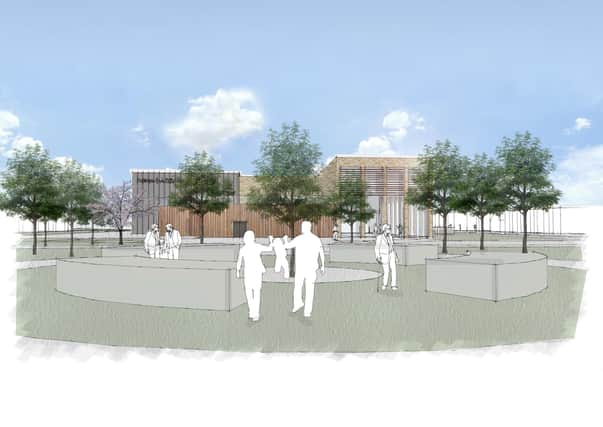 How the new leisure centre at Bransbury Park could look. Picture: Portsmouth City Council