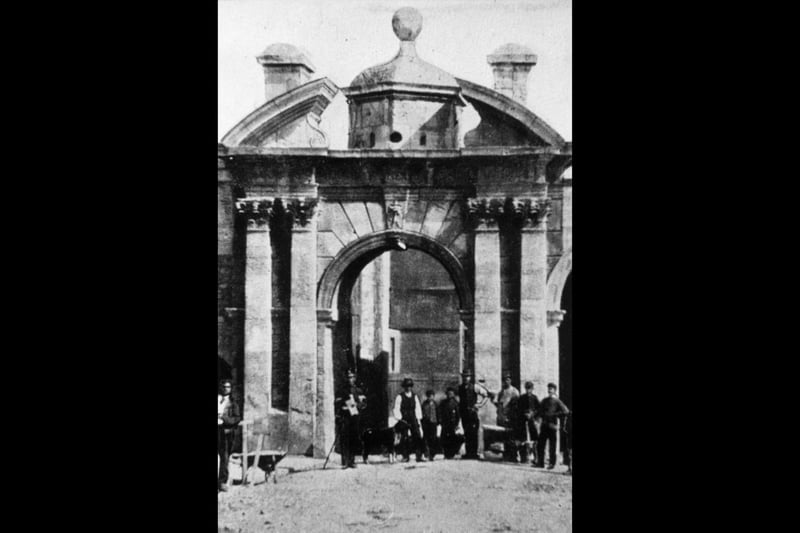 King James Gate - c1850, Broad Street